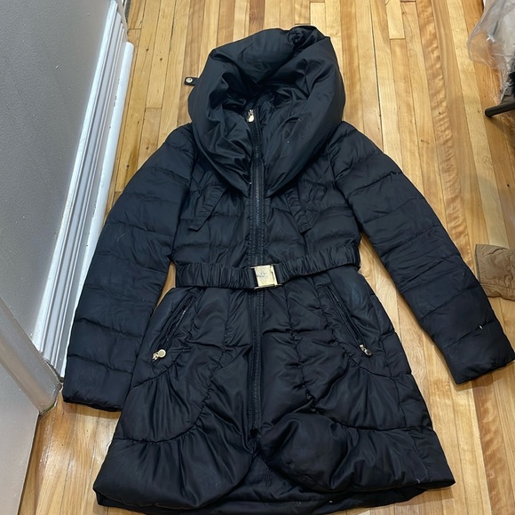 Laundry by Shelli segal down jewel of a coat. Expandable good collar. Black - Picture 1 of 7